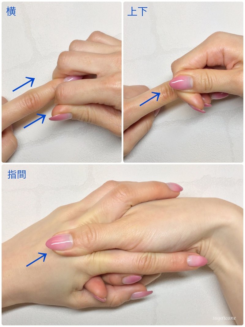 ネイルオイルとハンドクリームの塗り方 Nailsalon Sugarcane Note