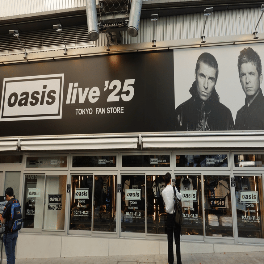 Oasis Live '25 Tokyo Fan Storeへ行って来た｜myu