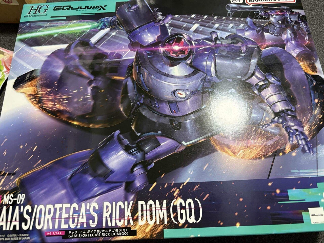 HG リック・ドム（GQ）を基本に忠実に作成する。｜いぷ