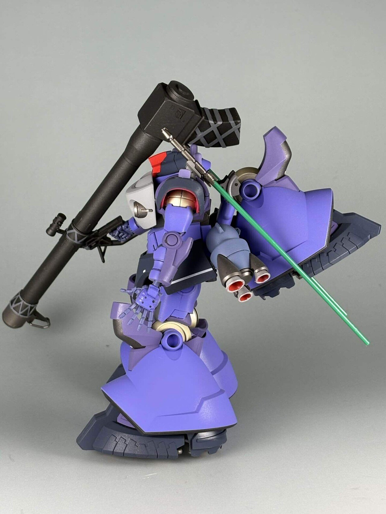 HG リック・ドム（GQ）を基本に忠実に作成する。｜いぷ