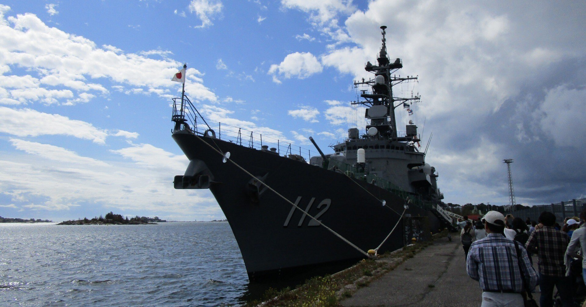 閑話休題】海自遠洋練習艦隊 護衛艦「まきなみ」見学@ヘルシンキ（2018