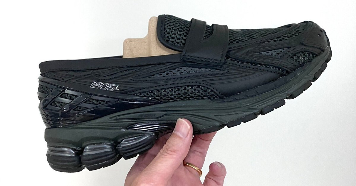 New Balance 1906L ブラックローファー New Balance〈1906L “Black Mesh”〉が国内10月17日に再販