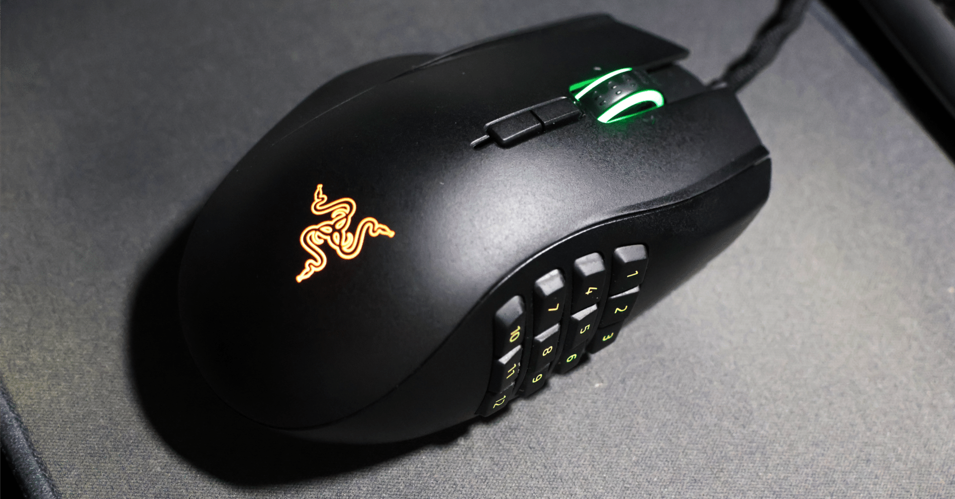 19個もボタンがある左手用マウスを買ってみた話【Razer Naga Left