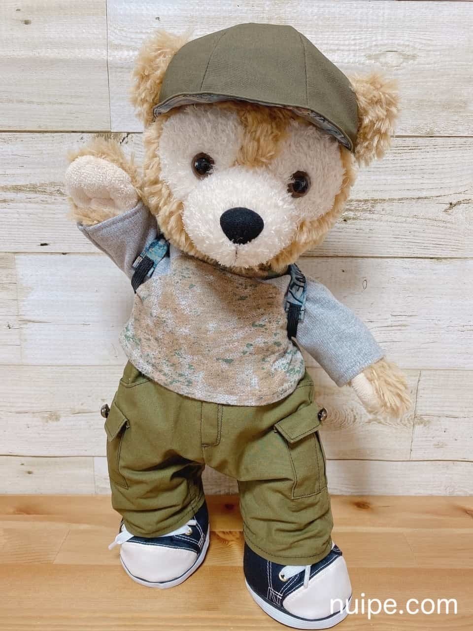 ダッフィーサイズ 帽子 キャップ の型紙 ぬいぺ Note ダッフィーサイズ 帽子 キャップ の型紙 ぬいぺ Note