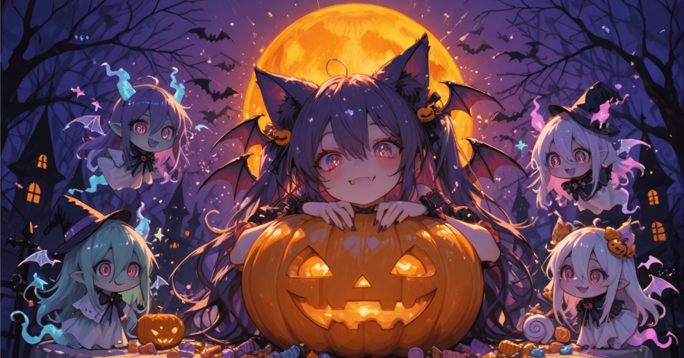 気ままに】ハロウィンイラスト【AIイラスト】｜健太