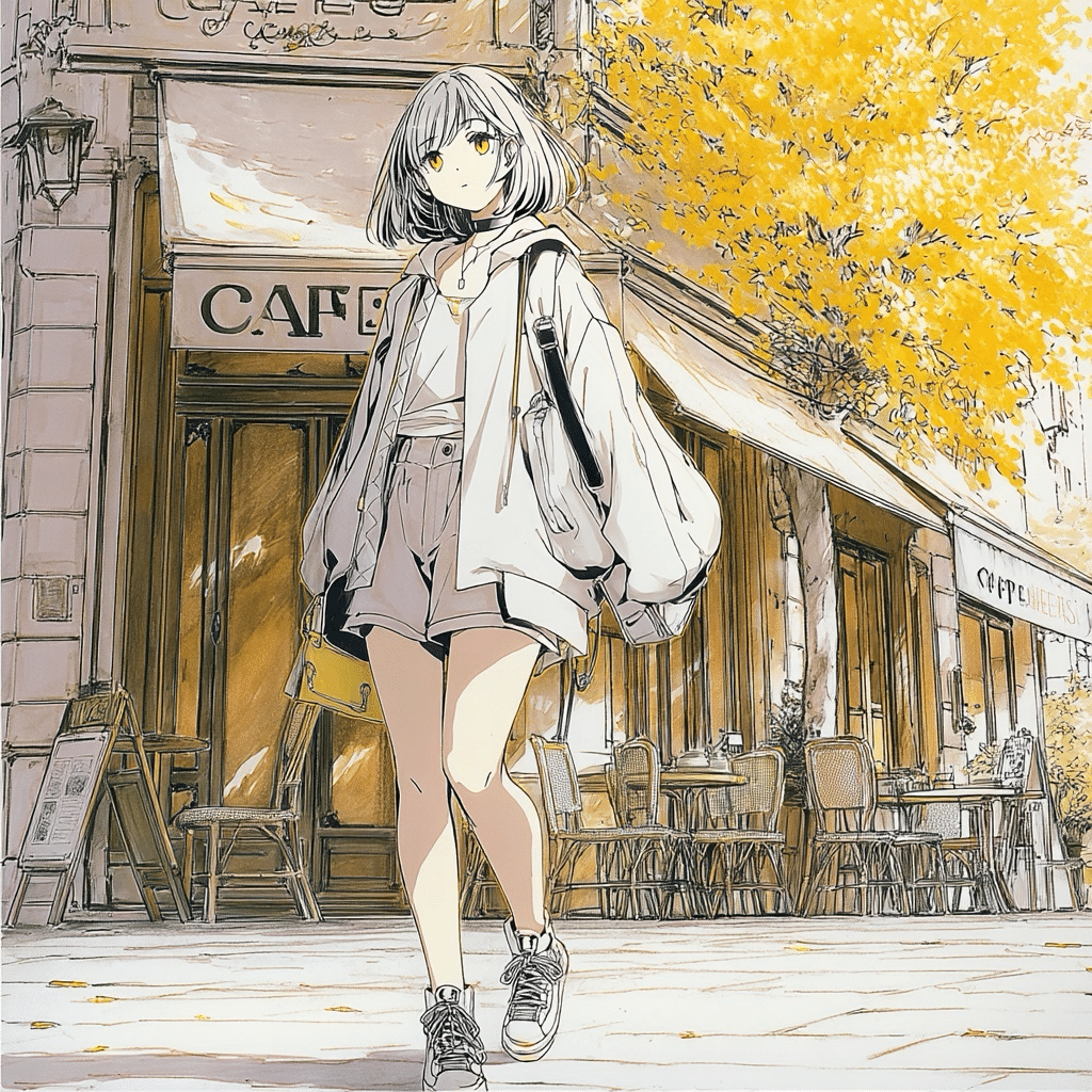 AIイラスト】今回の成果物|テーマ：鉛筆画｜茉白トキ@十人十色/AI