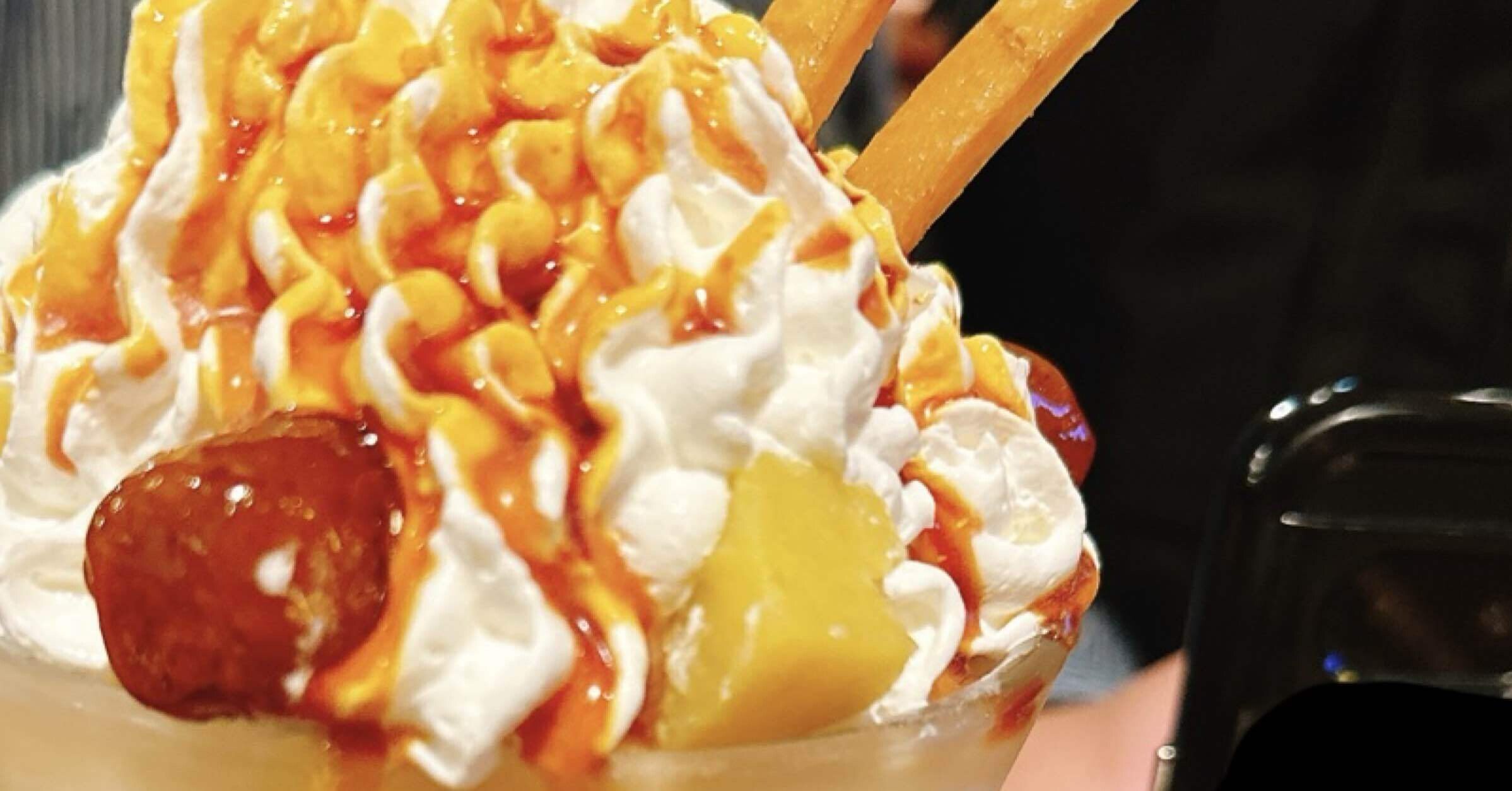 ぱふぇ 店員さんが早歩きで持ってきてくれるパフェ！】 大阪・松屋町にある