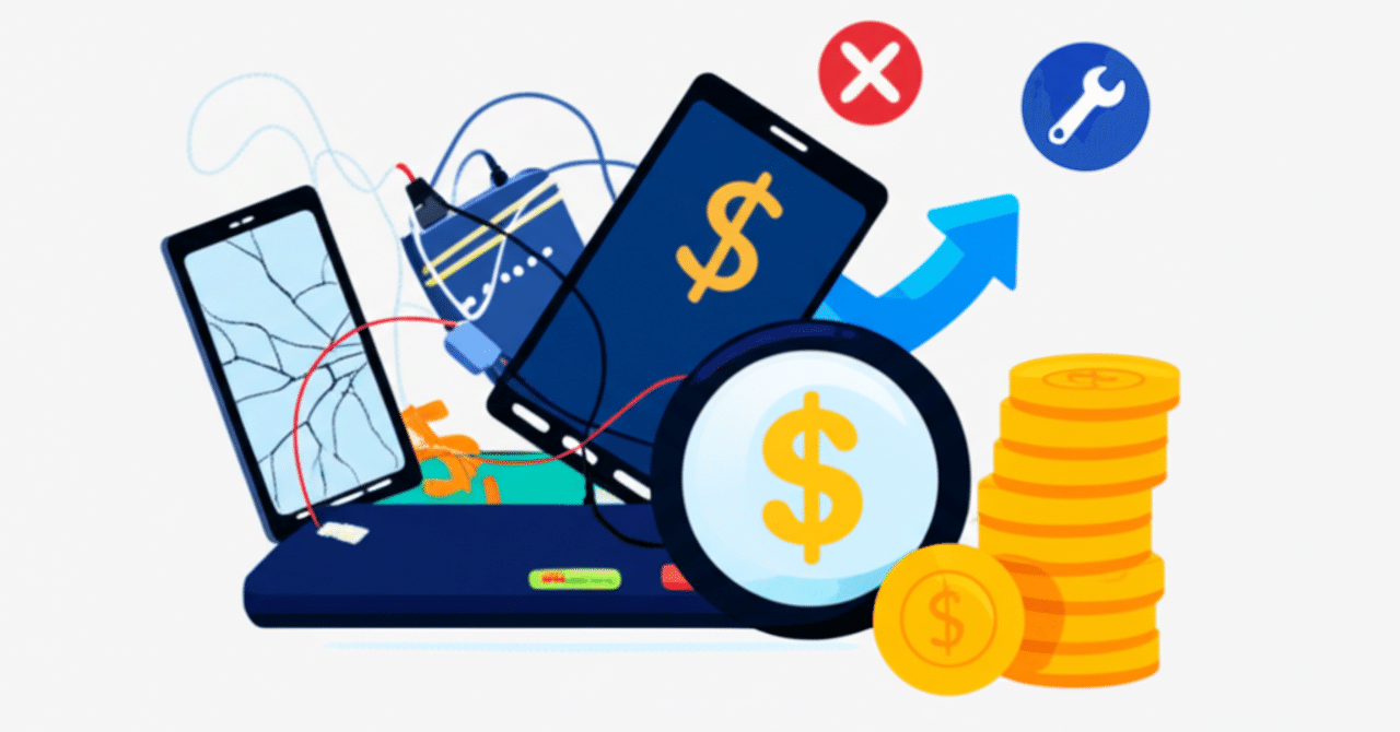 安定収入】ヤフオク!動作未確認ジャンク品せどりで修理不要な