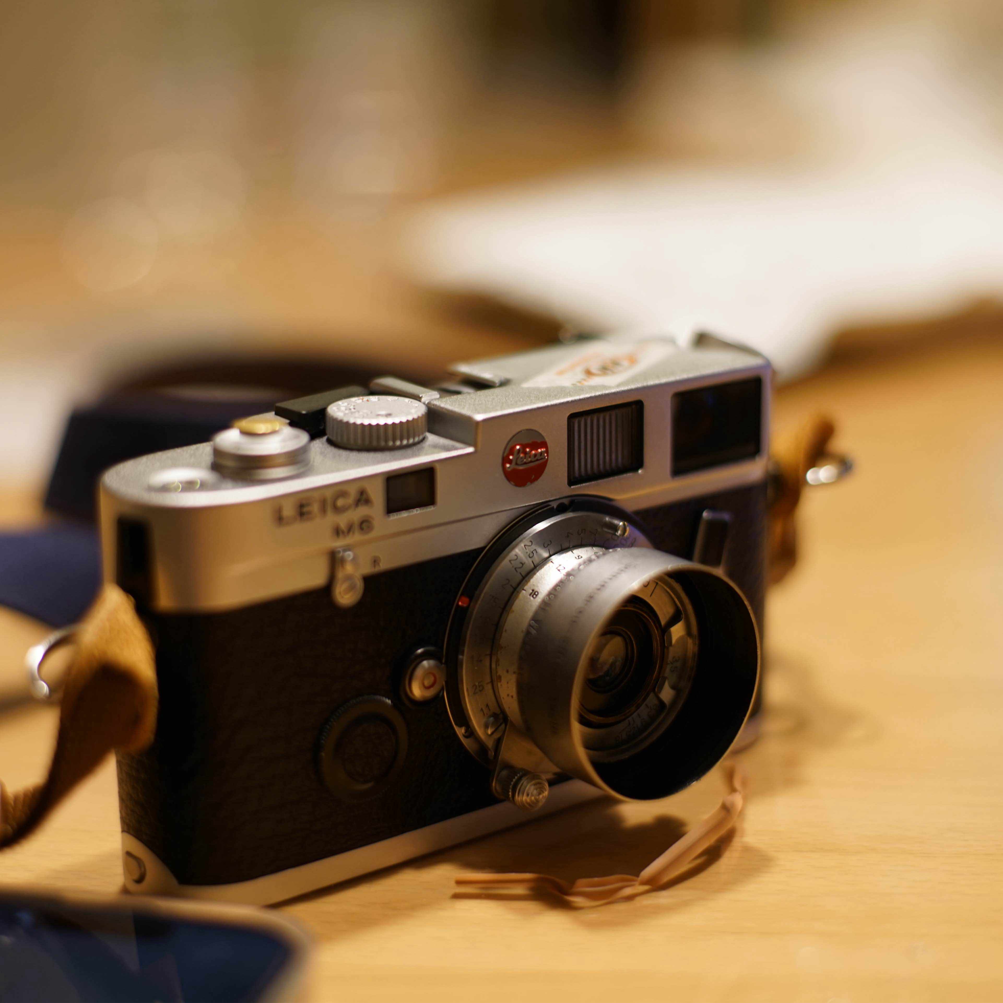 ライカ ズマロン 35㎜ F3.5 1955年製 純正フード IROOA付き Summaron