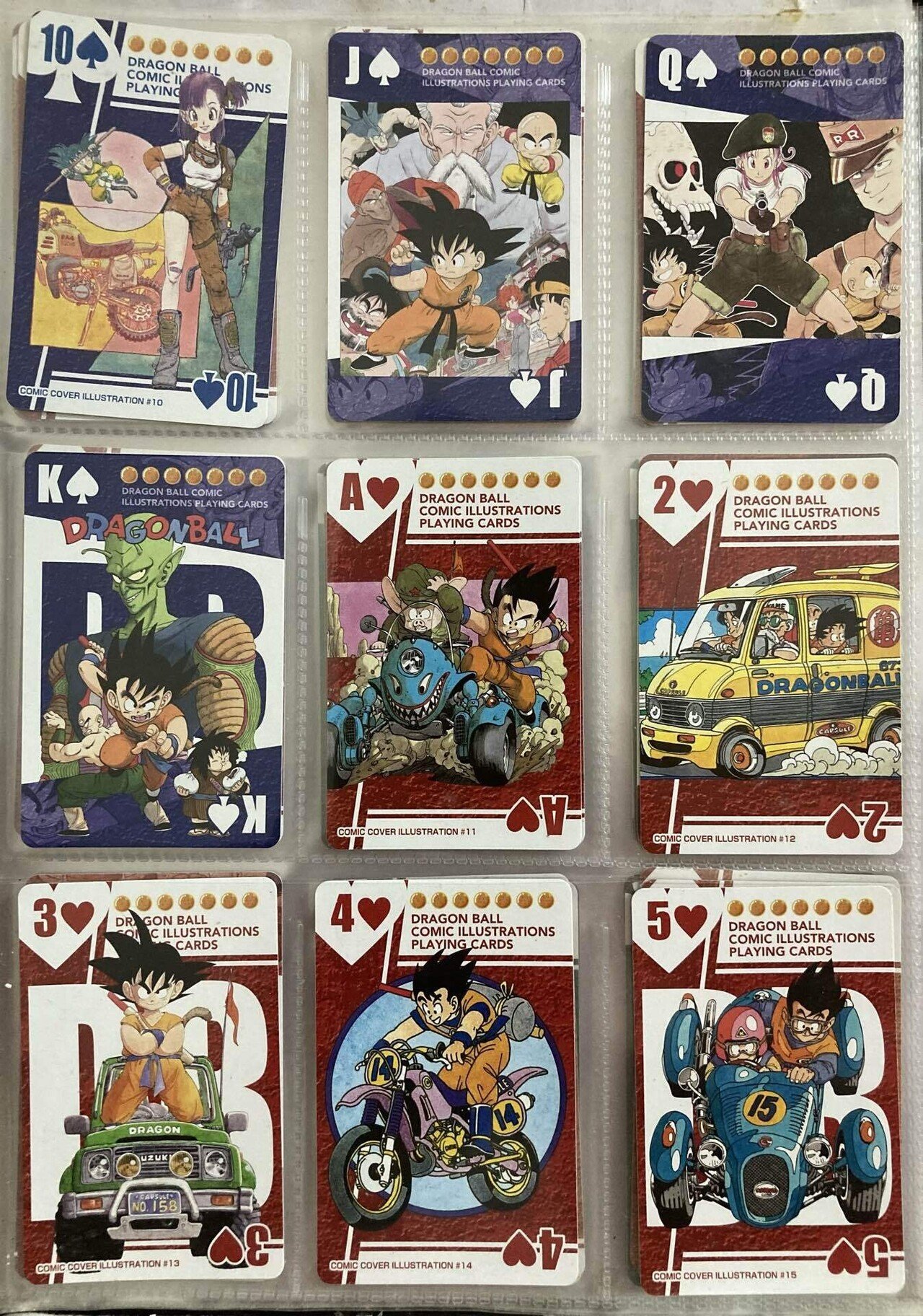 ドラゴンボール　カード　コミックイラストレーションズ　トランプ ドラゴンボール カード コミックイラストレーションズ トランプ 商品