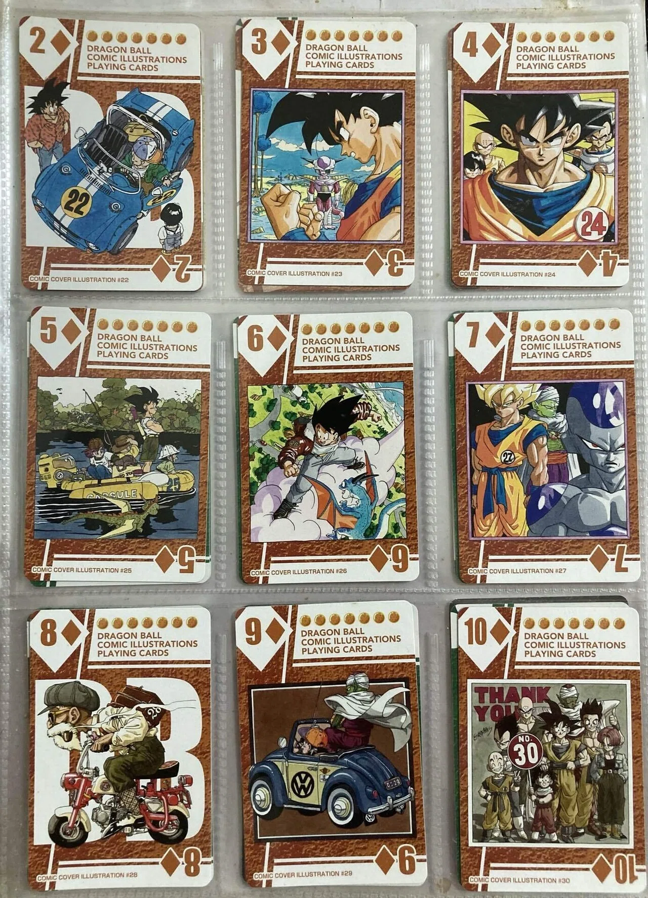 Dragon Ball Comic Illustrations Playing Cards｜ダーク内藤:バッドマン