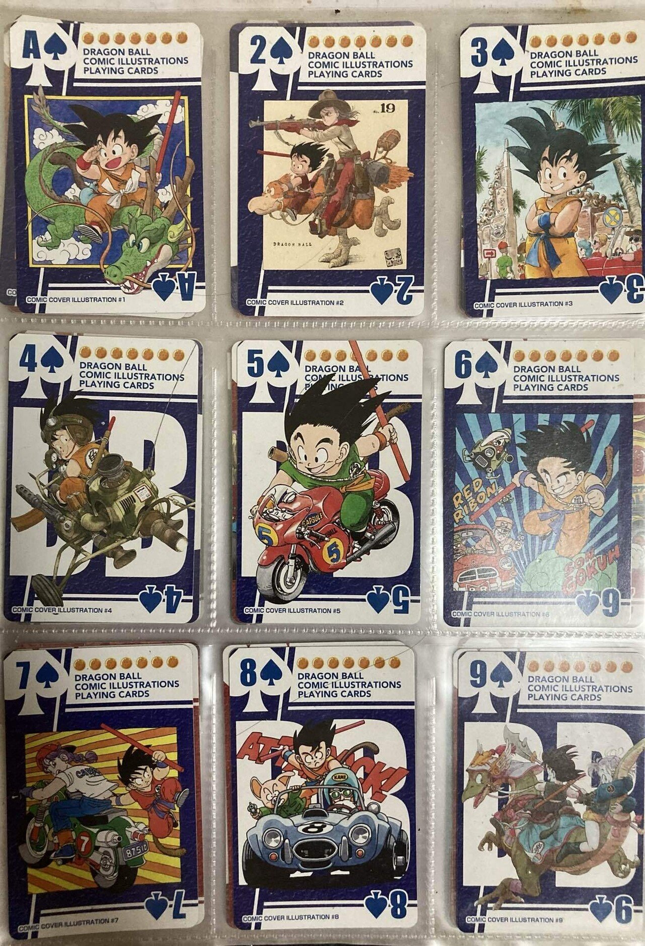 ドラゴンボールコミックイラストレーションズプレイングカード｜ダーク