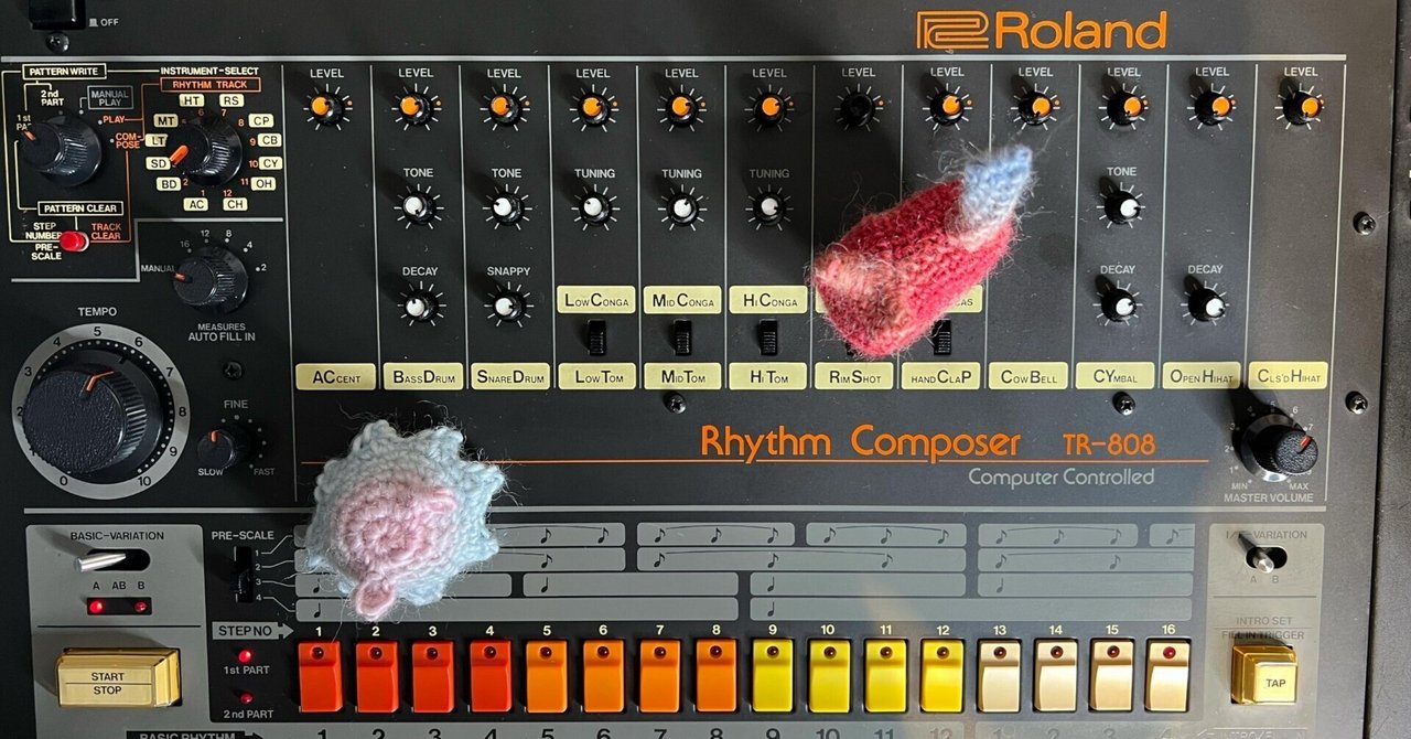 TR-808で作るダブテクノ｜atnr