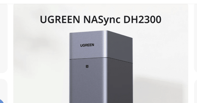 UGREEN NASync DH2300がもう少しで発売！現在先行予約中です！｜だい