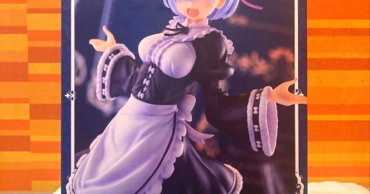 本日見つけた掘り出しモン!】リゼロ AMP レム Winter Maid フィギュア