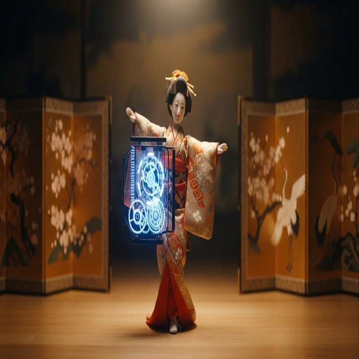 画像生成AIでからくり人形風のAIアートを生成する方法｜田中勇道│AI愛好家