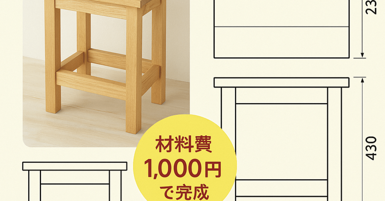 手作りスツール　木製 木製手作りスツール】木工房の職人が作ったスツール 1脚 |家具 いす
