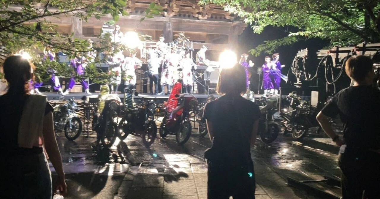 氣志團新曲『汚れなきクソ野郎ども』MV撮影レポート｜建長寺での