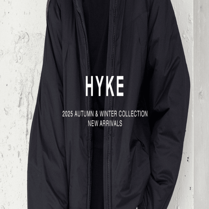 HYKE サイズ感(着画有り)｜ブラウニー