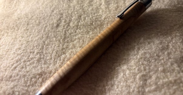 19）野原工芸兆春塗り黒金箔シャープペンシル｜文具好きの冷えペン🐧