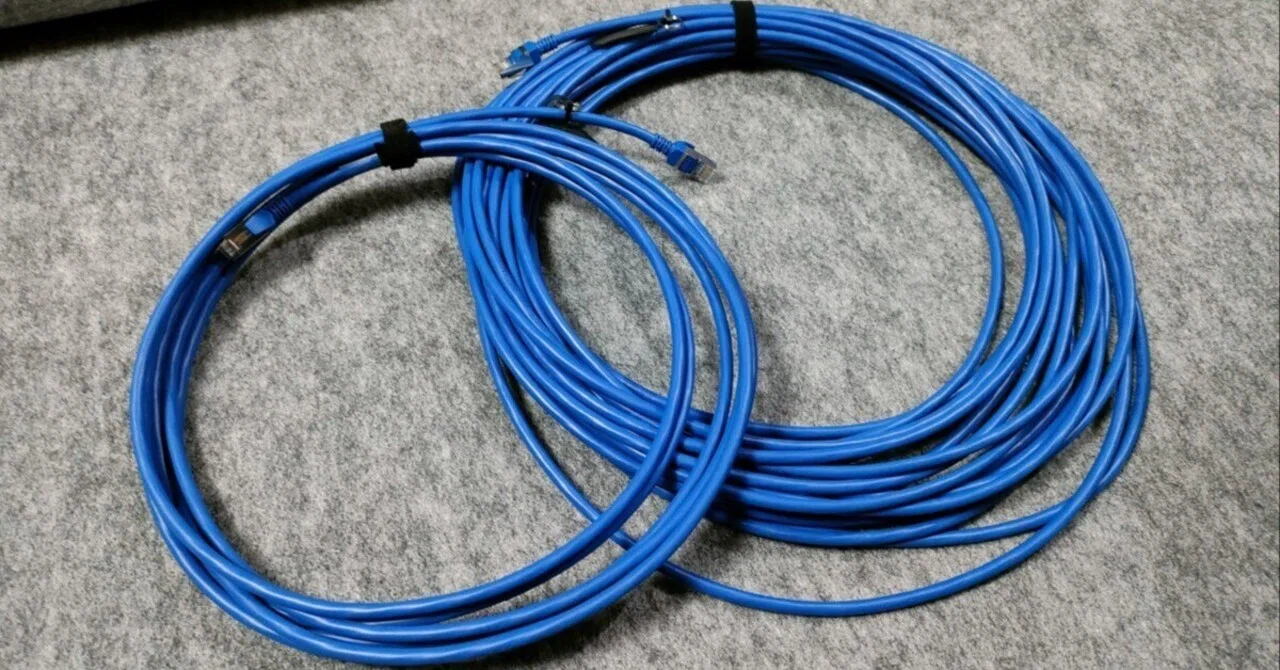 光線ルーレット マスダヤ ※未使用 柔らかいSTPのLANケーブルを求めて ～ミスミ CAT5e やわらかLAN