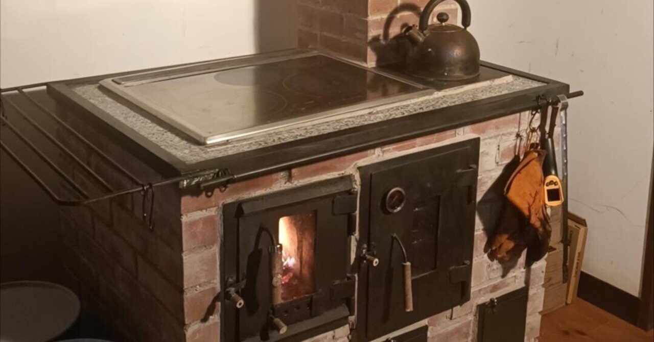 冬に向けた蓄熱型キッチンストーブの整備記録｜shanthi-usui
