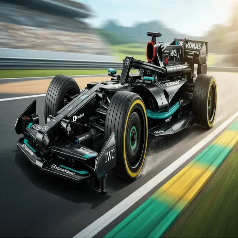 メルセデス amg f1 子供向けと侮れない完成度 レゴ テクニック 