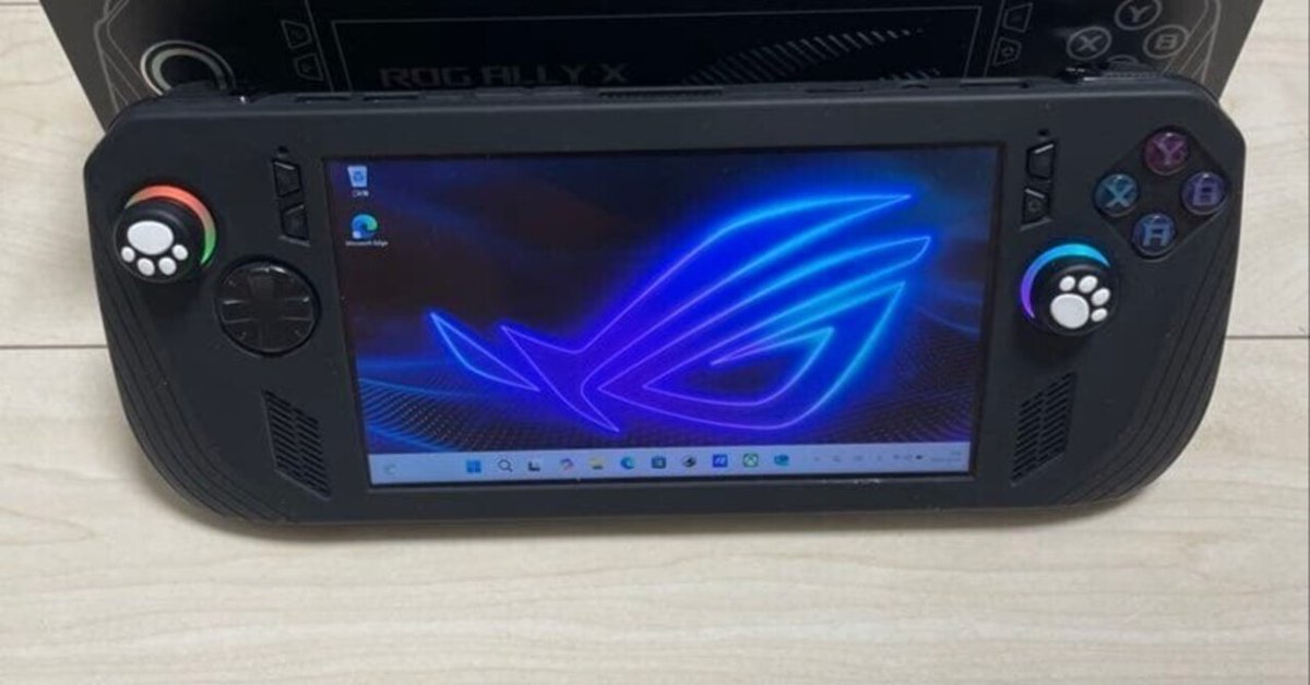 【美品】【ほぼ未使用】ROG Ally X ゲーミングデバイス 本体　ケース付き 本日見つけた掘り出しモン!】ROG ALLY X本体ケース付属で即戦力