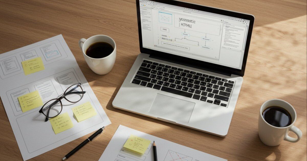 HTMLのsectionタグで文書構造を整える方法｜SEOとアクセシビリティで差