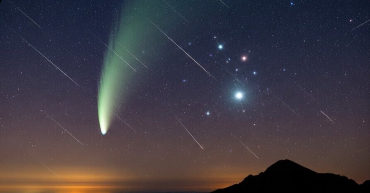 占星術的に、今日10月21日はレモン彗星の最接近、天秤座の新月、そしてオリオン座流星群の極大が重なる1000年に一度の、非常にパワフルで特別な日