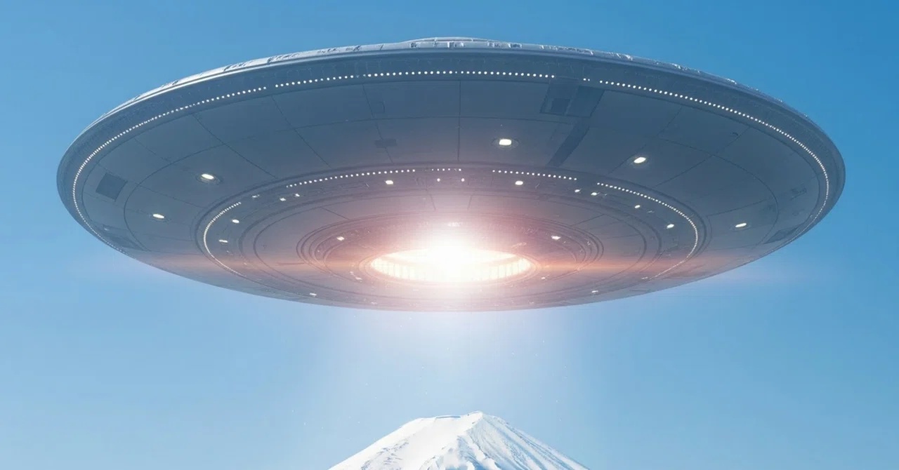 巨大UFOをみた時の話｜ノイ田ラムネ