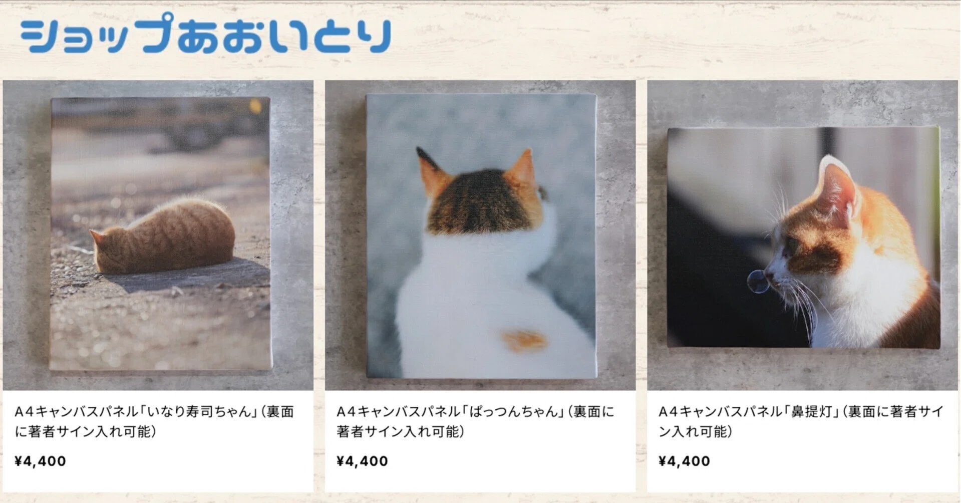 ショップあおいとり」を始めることになった件について書いてみる｜猫