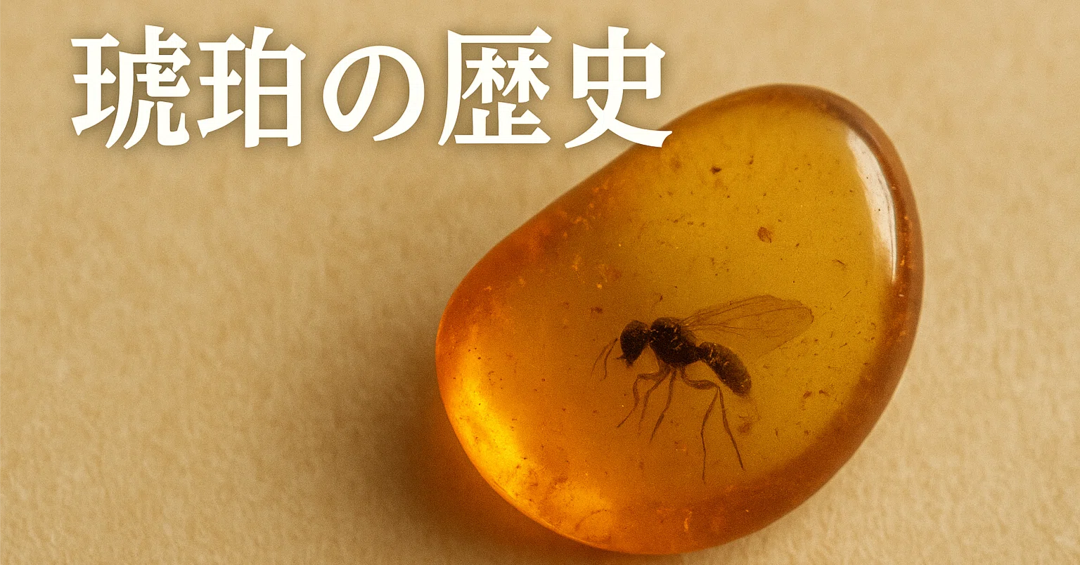 歴史と科学 vol.34 〜琥珀 : 飴色のタイムカプセル〜｜Gelate 