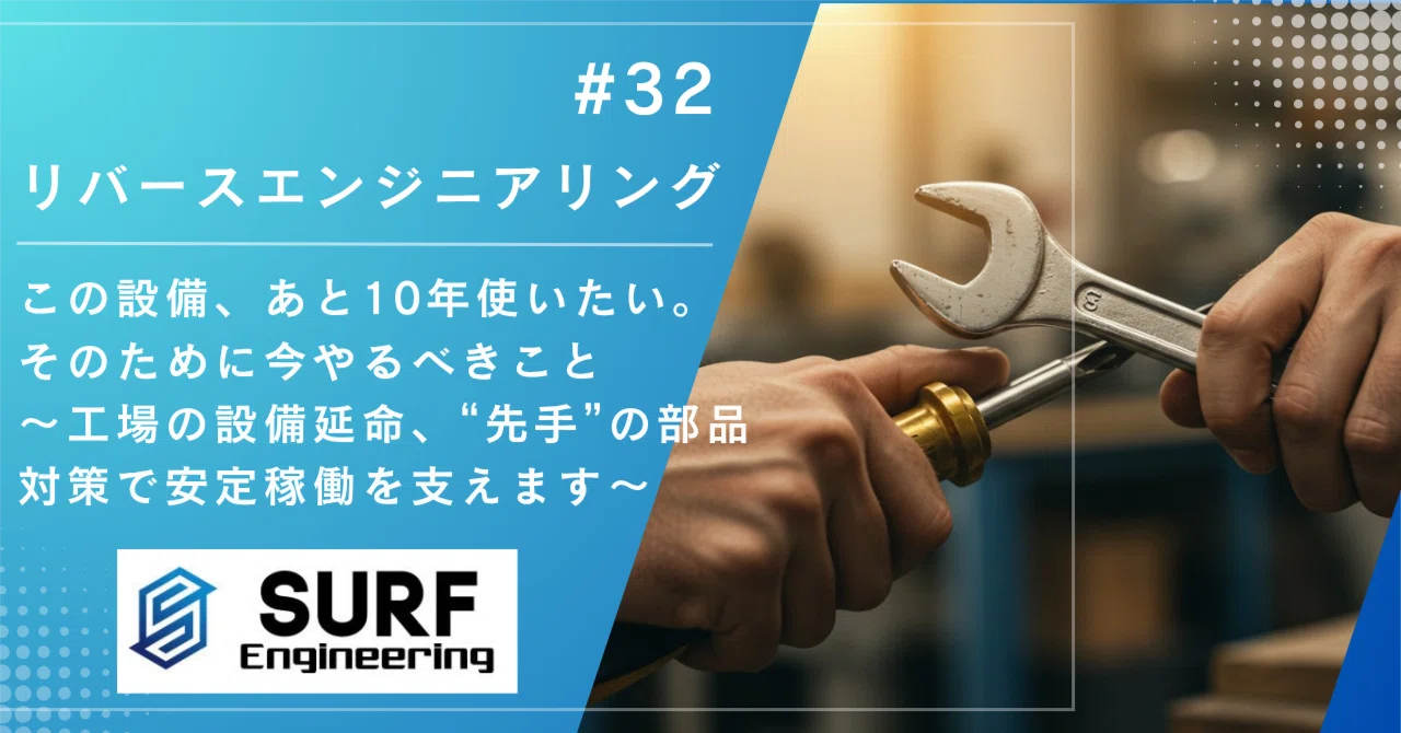 更新は現実的じゃない。だから、延命したい｜SURF Engineering