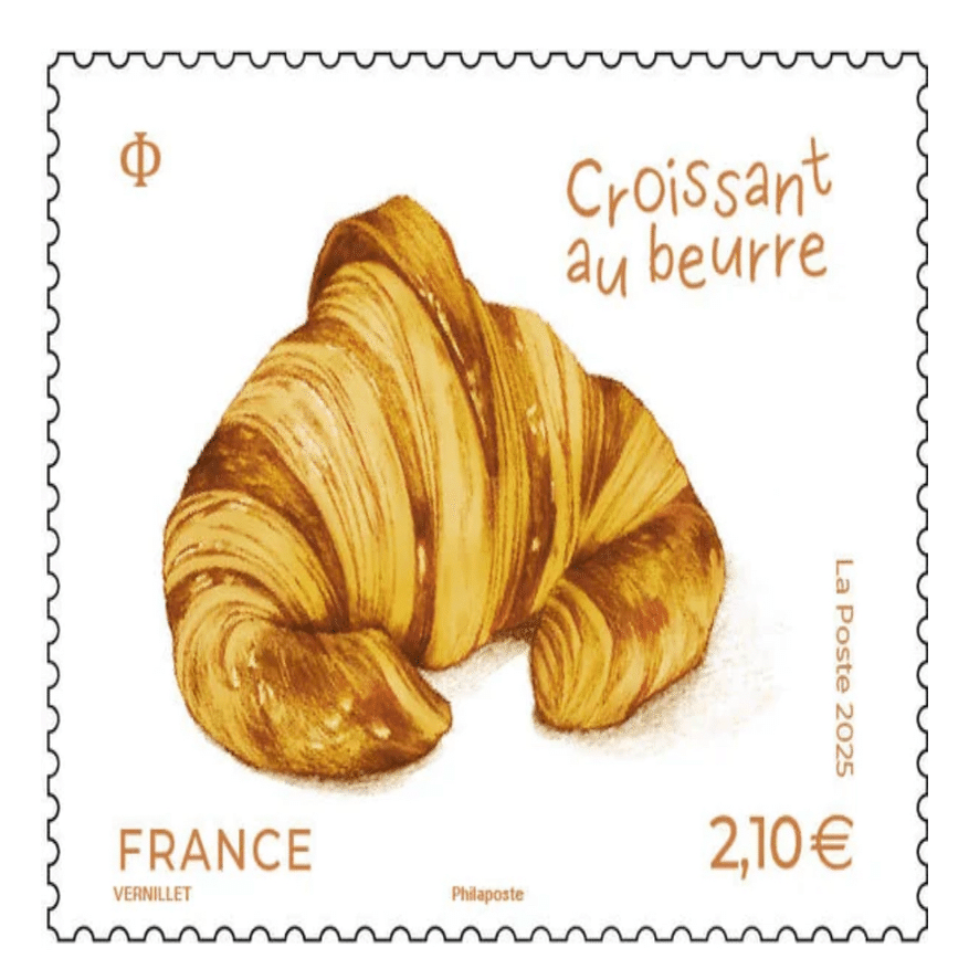 🥐 クロワッサンの香りがする切手｜Coco