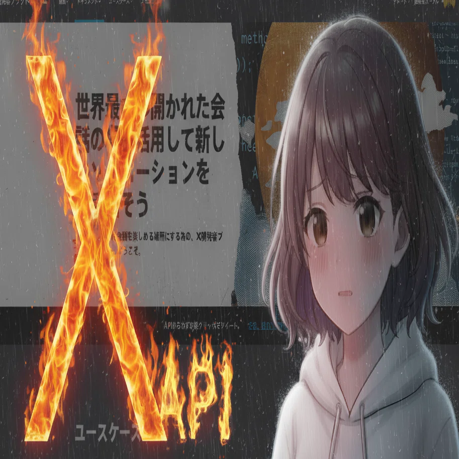 今更X API】結局使わんのかい!〜X開発者アカウント作成からAPI投稿