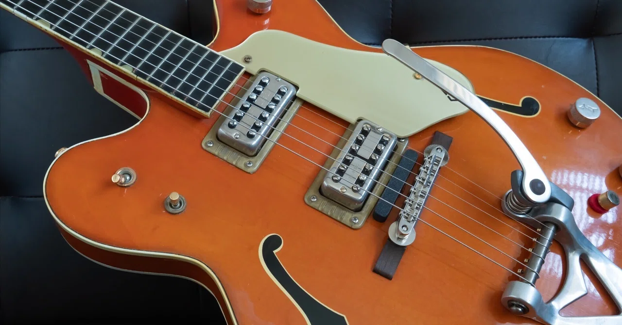 1968年 GRETSCH 6120 Chet Atkins ジャンク Gretsch 6120 Chet Atkins Nashville (6120 DC 1968年)｜g-doc