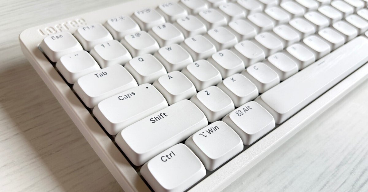 【未使用極美品】 Lofree FLOW Lite 84キー ホワイト Flow Lite 84 – Lofree Japan