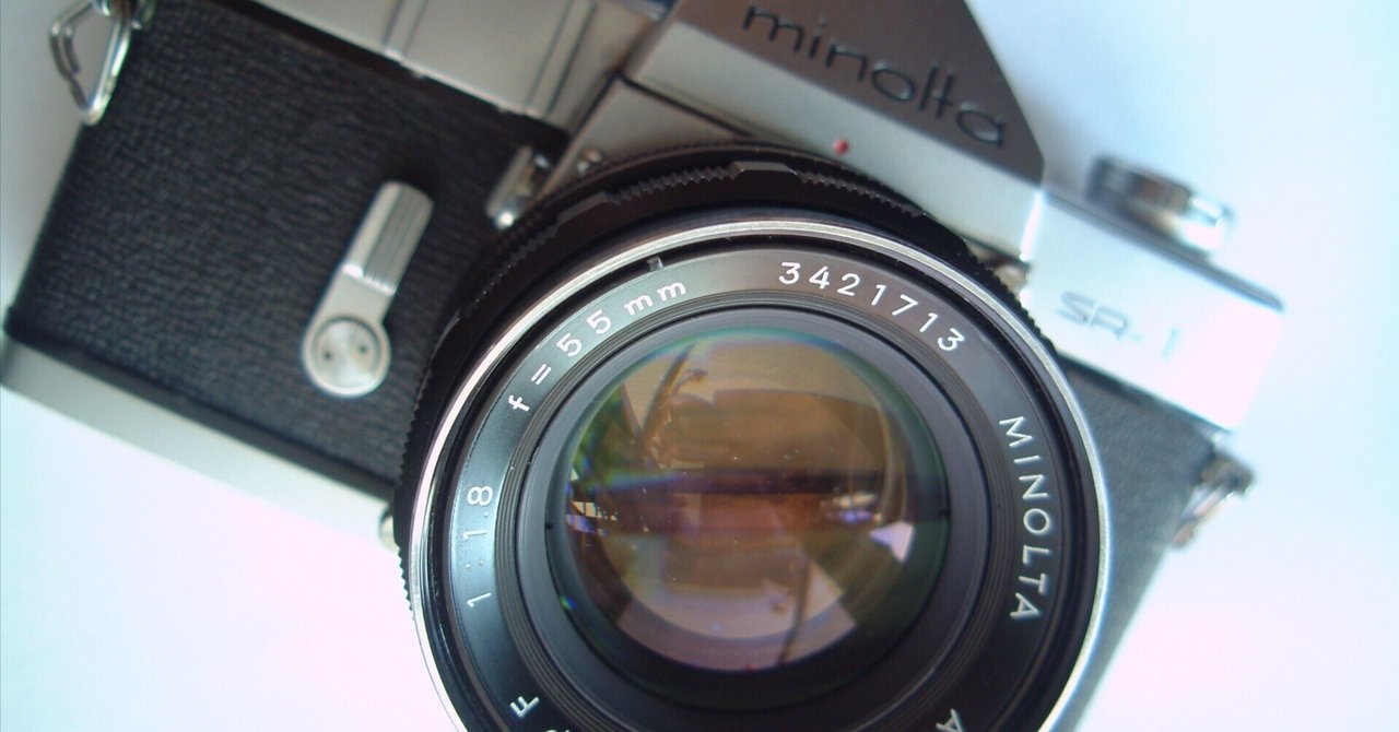 シンプル堅実な一眼レフ Minolta SR-1｜ema_photo