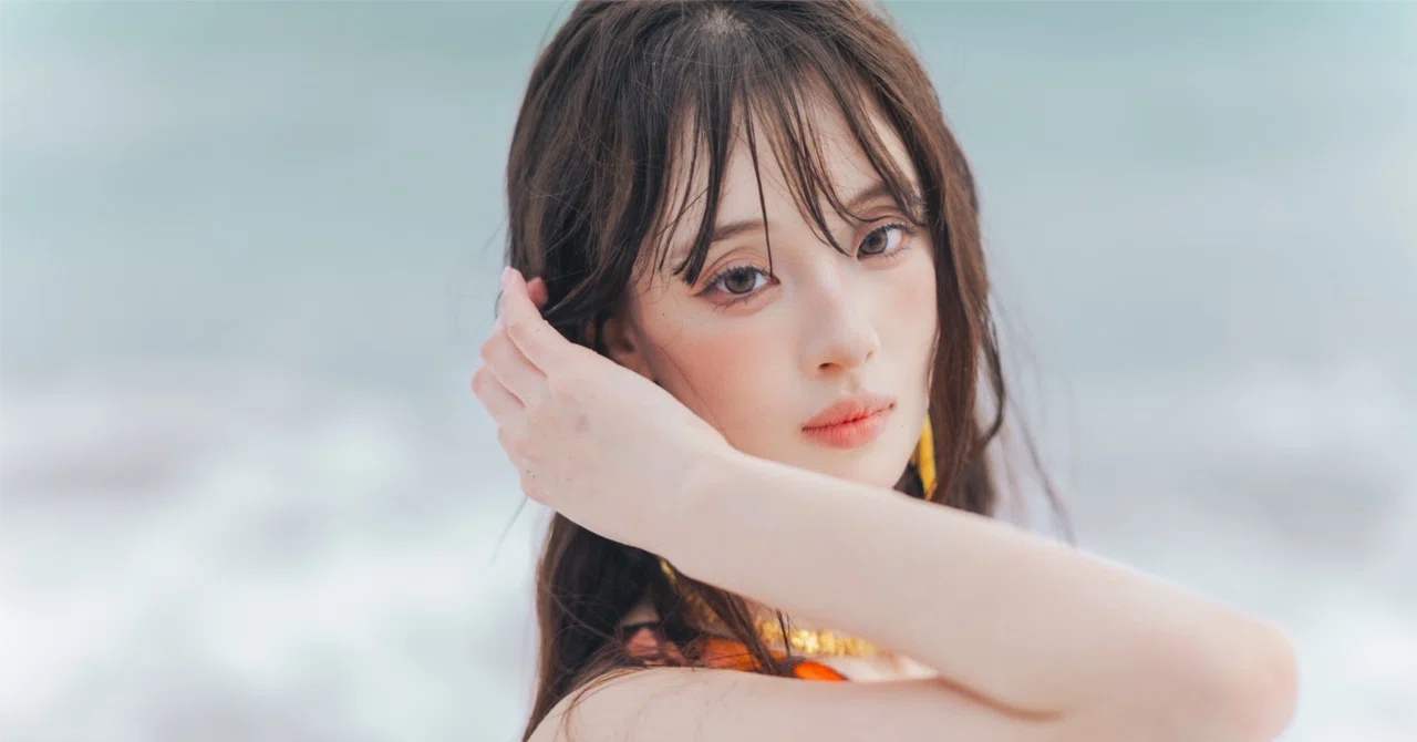 Yuko Oshima ビーチポートレート 撮影師太郎｜夏の湘南ビーチポートレート撮影でオートフォーカス試し