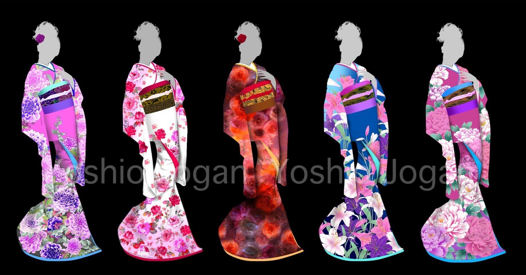 ◆みやがわ b27.高級 夏物 絹紅梅 夏 着物 反物 銀彩加工 淡い 黄緑 青 花 大人の夏きもの 素敵なデザイン… ◇みやがわ b27.高級 夏物 絹紅梅 夏 着物 反物 銀彩加工 淡い