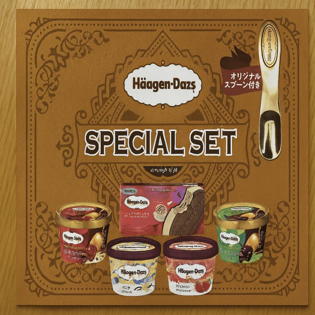 🍨ちょっと贅沢なご褒美時間：ハーゲンダッツ詰め合わせセットを