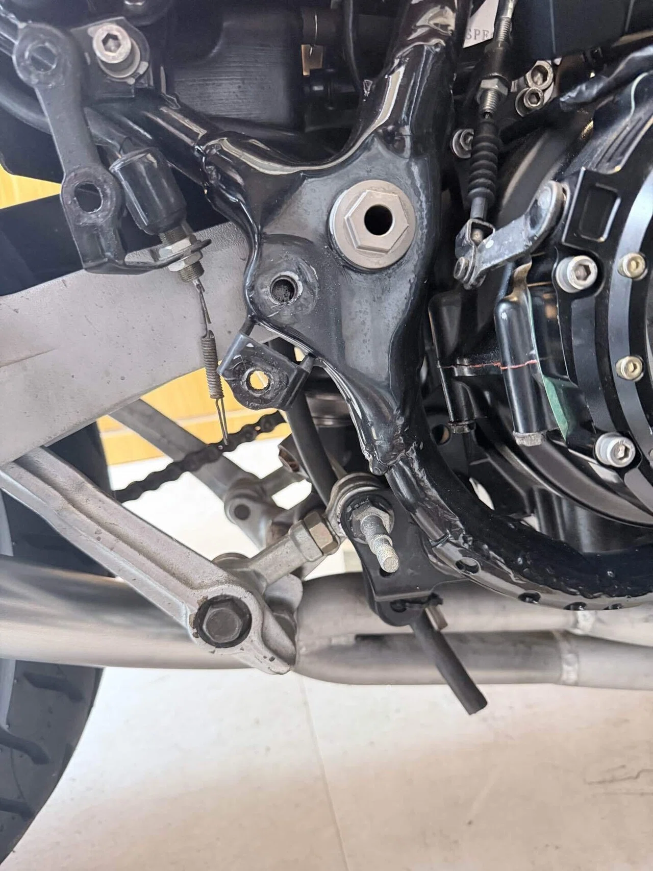 CBX400F 車高調キット整備取付け！｜T-JUICE120