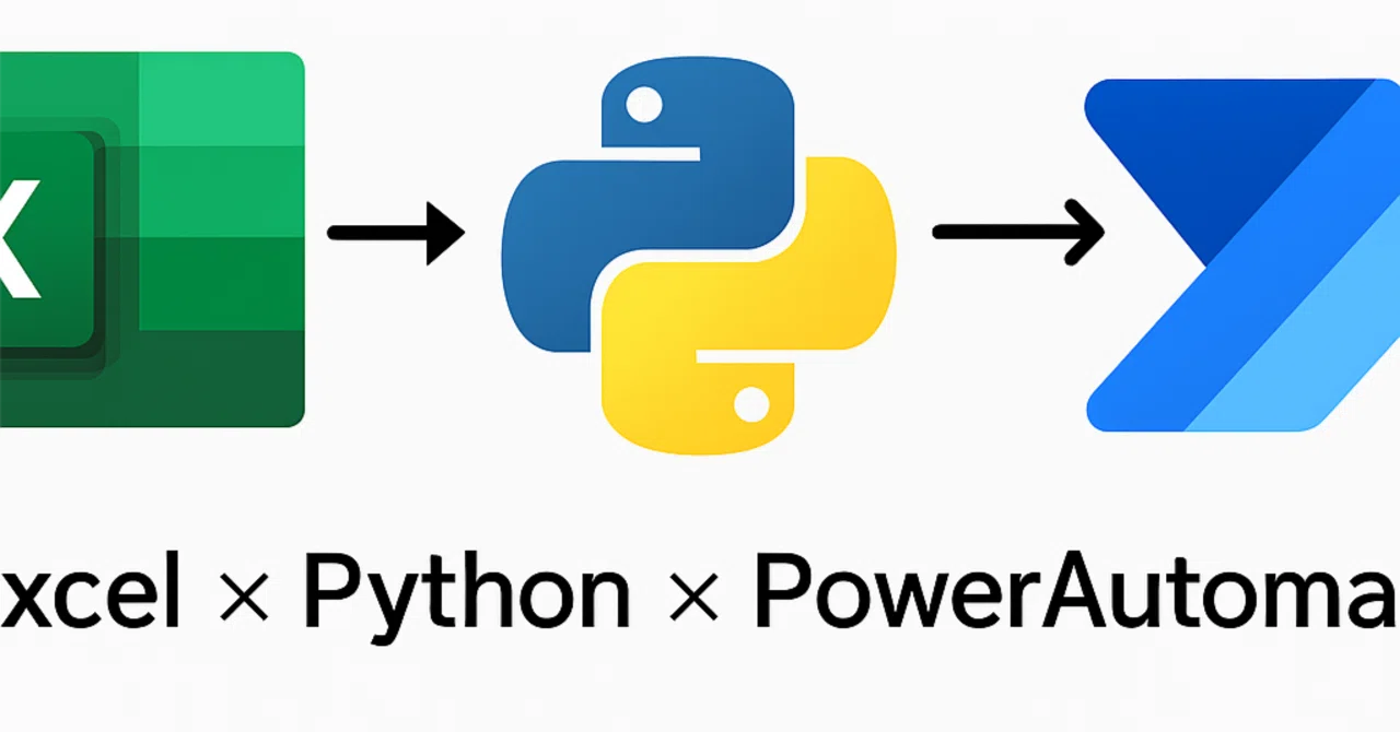 Power Automate Avec Python Excel × Python × PowerAutomateで業務自動化してみた |触媒