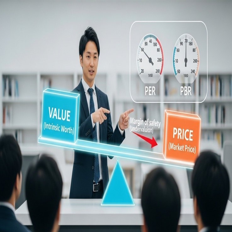 企業分析マスター講座 第7回】株価の割安性分析：PERとPBRは万能か？指標の正しい使い方と注意点｜ma ko