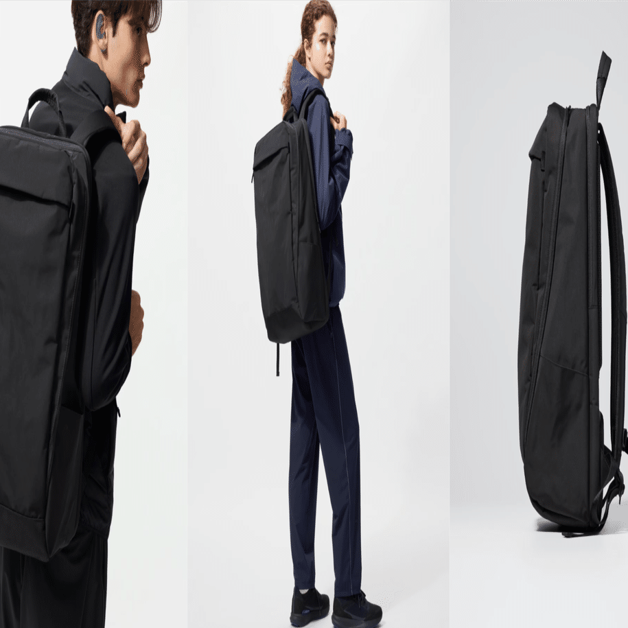 UNIQLO ブラック バックパック 36L ユニクロ公式 | ファンクショナルバックパック
