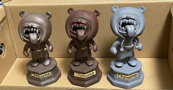 ファミチキ先輩 オブジェ制作｜美術造形制作工房 松丘屋スタジオ