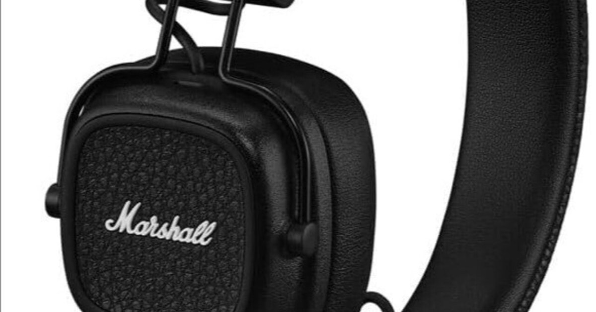 Marshall Major V ワイヤレスオンイヤーヘッドホン：ロック