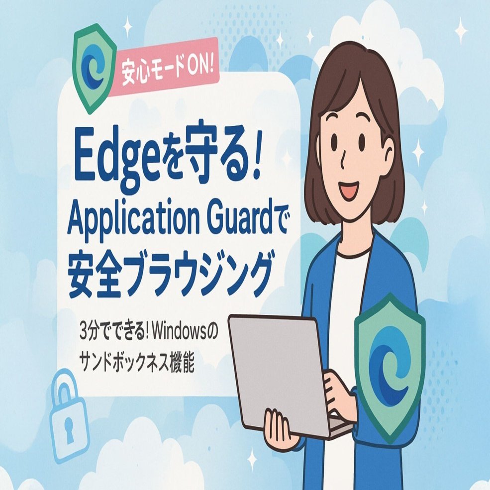 Edgeをサンドボックス化！Application Guard設定術｜中古パソコン屋のナベキンファクトリー