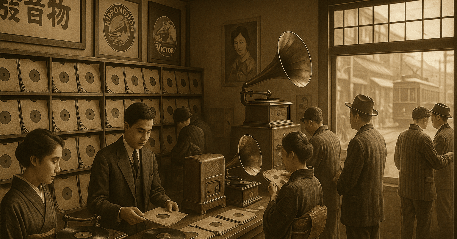 レコード　大量 1930年代、日本は世界一のレコード大国だった。データが暴く「音楽消費